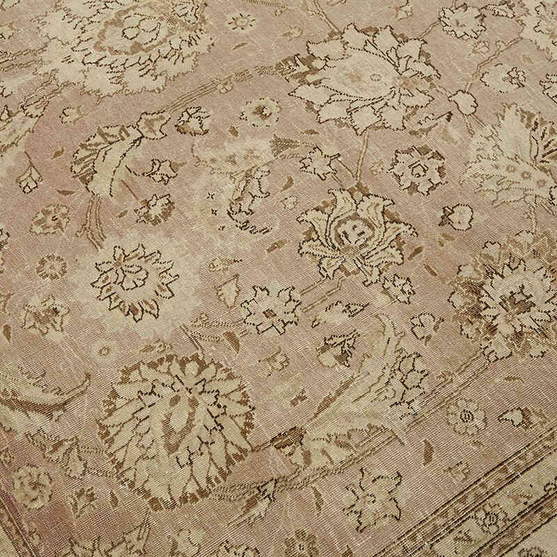 Vintage Hand-Knotted Oriental Rug - 9' 5" x 12' 8" (113" x 152") - K0082253