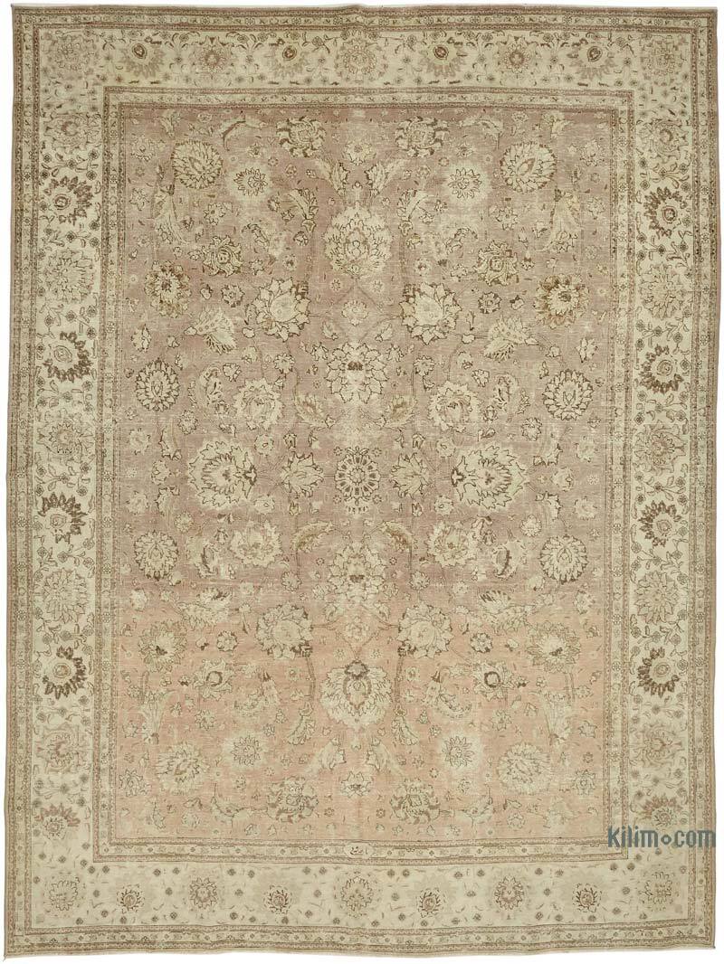 Vintage Hand-Knotted Oriental Rug - 9' 5" x 12' 8" (113" x 152") - K0082253
