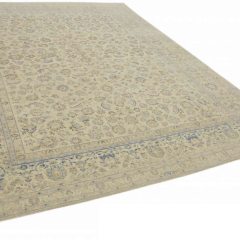 Vintage Hand-Knotted Oriental Rug - 9' 2" x 12' 8" (110" x 152") - K0082254