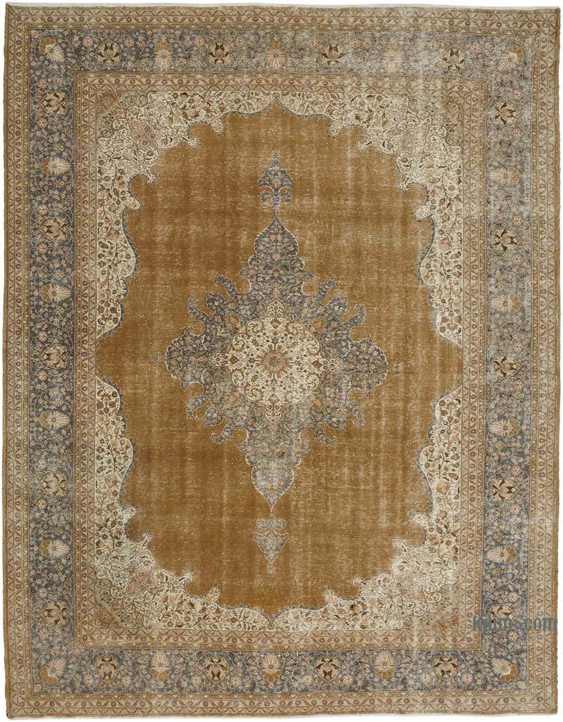 Vintage Hand-Knotted Oriental Rug - 10' 4" x 13' 2" (124" x 158") - K0082255