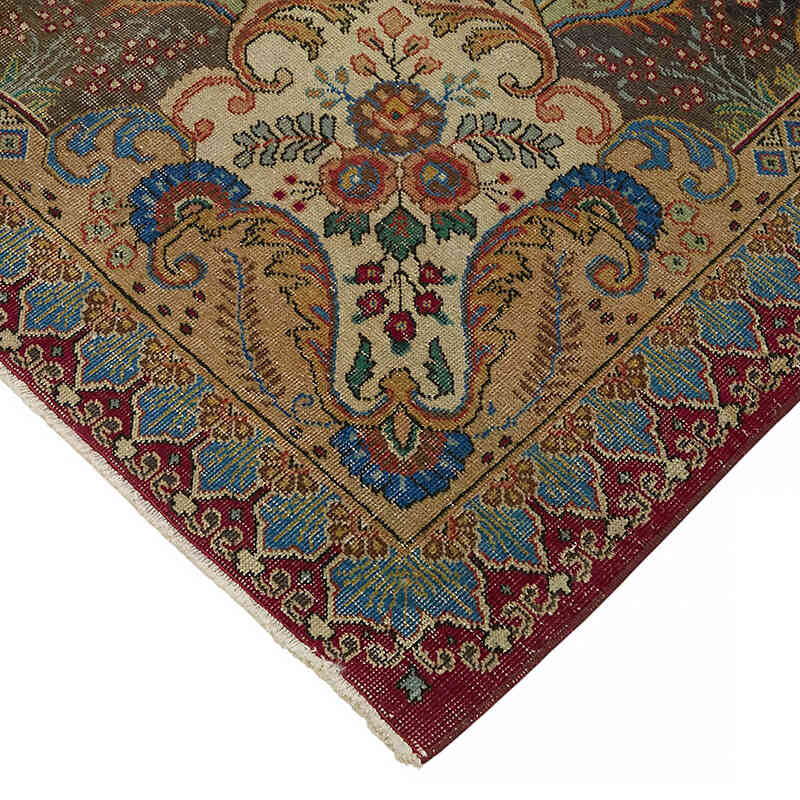 Vintage Hand-Knotted Oriental Rug - 9' 11" x 12' 9" (119" x 153") - K0082256