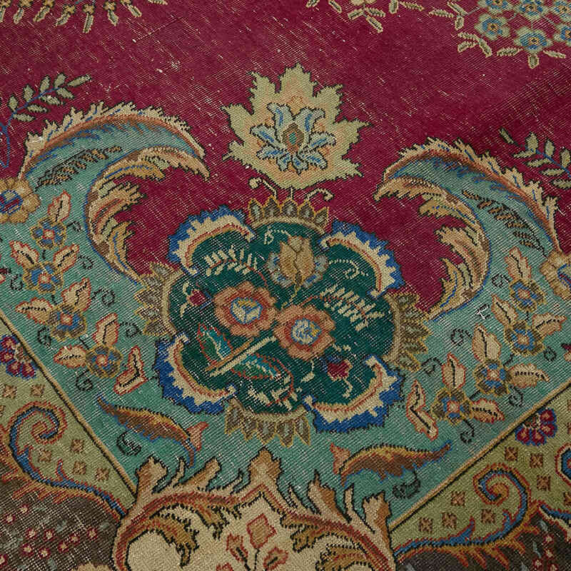 Vintage Hand-Knotted Oriental Rug - 9' 11" x 12' 9" (119" x 153") - K0082256