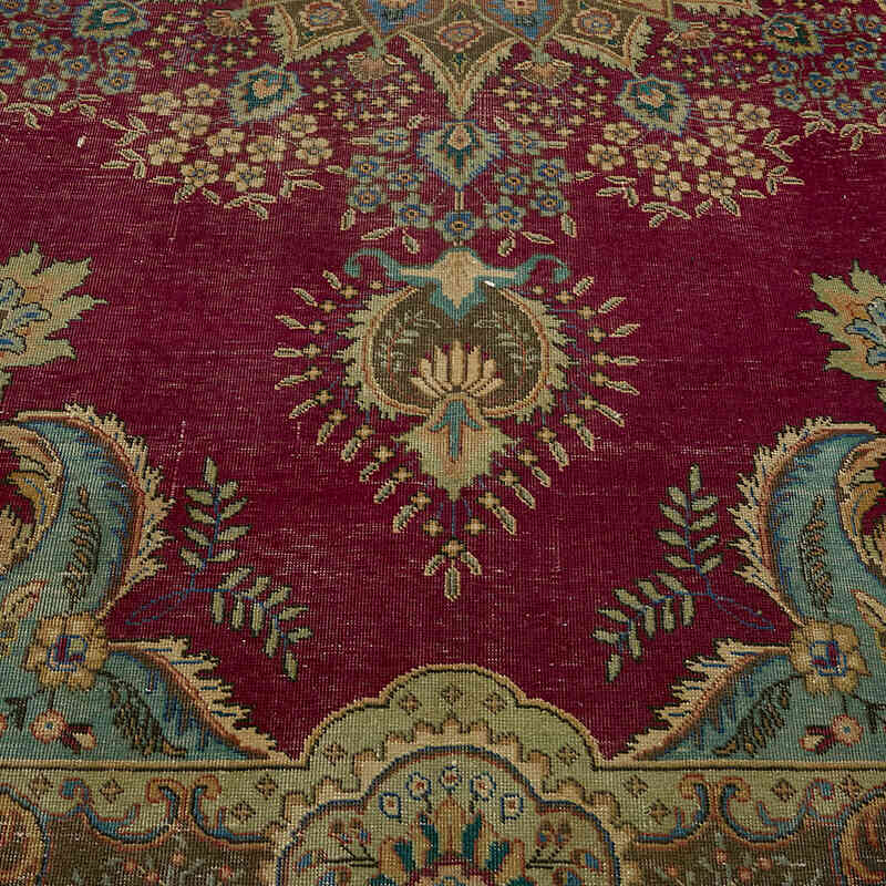 Vintage Hand-Knotted Oriental Rug - 9' 11" x 12' 9" (119" x 153") - K0082256