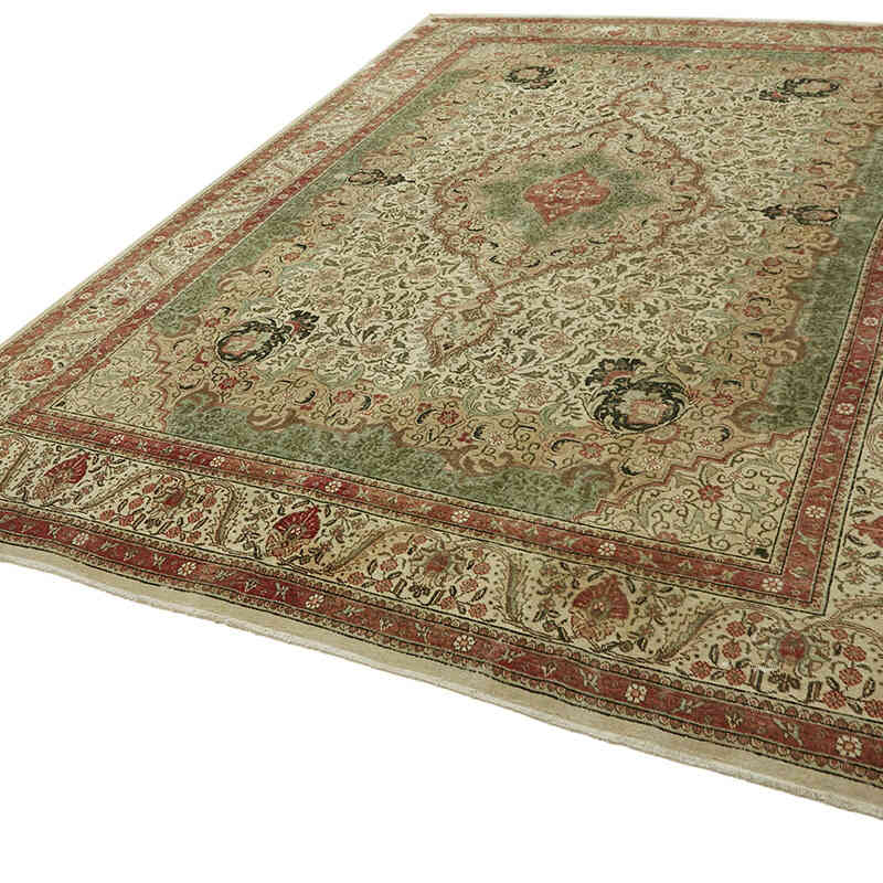 Vintage Hand-Knotted Oriental Rug - 9' 8" x 12' 8" (116" x 152") - K0082259