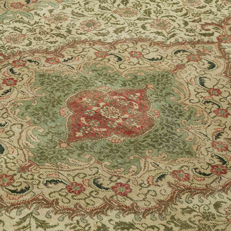 Vintage Hand-Knotted Oriental Rug - 9' 8" x 12' 8" (116" x 152") - K0082259