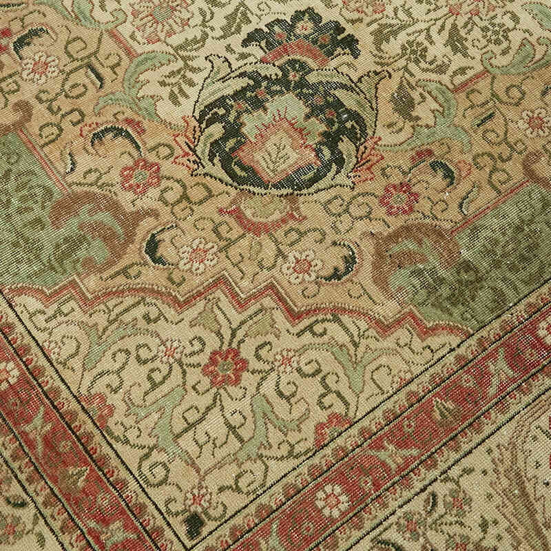 Vintage Hand-Knotted Oriental Rug - 9' 8" x 12' 8" (116" x 152") - K0082259