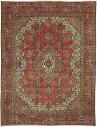 El Dokuma Vintage Halı - 285 cm x 367 cm