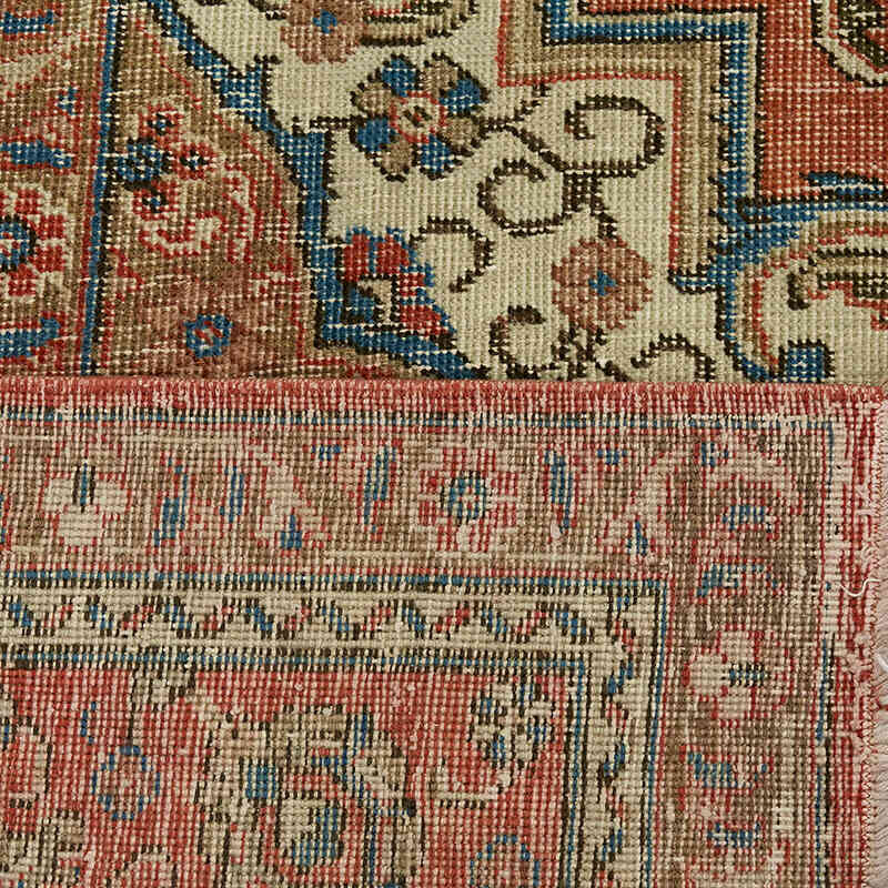 Vintage Hand-Knotted Oriental Rug - 9' 4" x 12'  (112" x 144") - K0082260