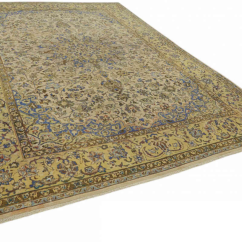 Vintage Hand-Knotted Oriental Rug - 9' 5" x 13' 5" (113" x 161") - K0082261