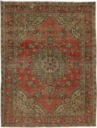 El Dokuma Vintage Halı - 307 cm x 412 cm