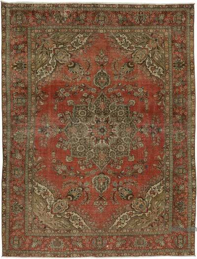 Vintage Hand-Knotted Oriental Rug - 10' 1" x 13' 6" (121" x 162")