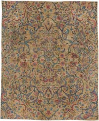 El Dokuma Vintage Halı - 291 cm x 357 cm