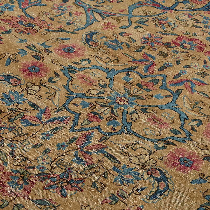 Vintage Hand-Knotted Oriental Rug - 9' 7" x 11' 9" (115" x 141") - K0082265