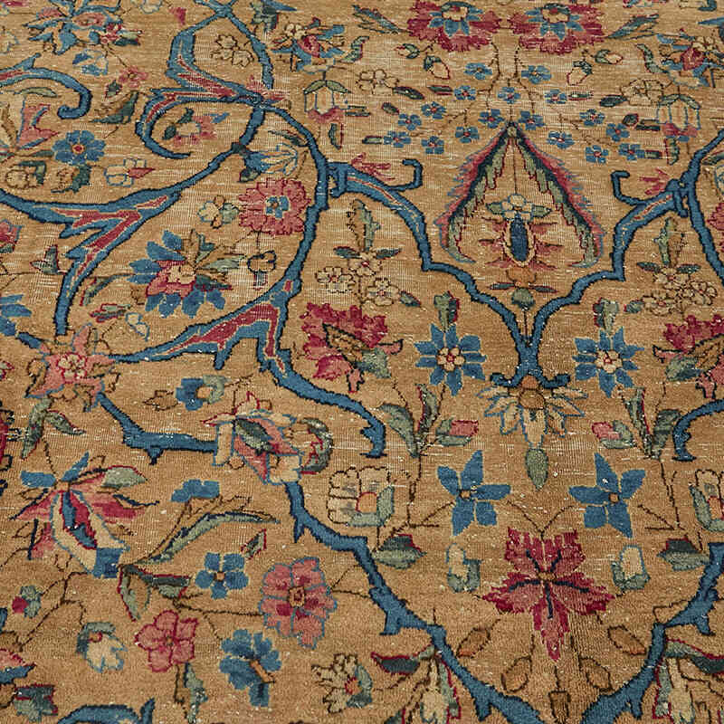 Vintage Hand-Knotted Oriental Rug - 9' 7" x 11' 9" (115" x 141") - K0082265