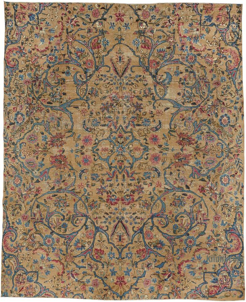 Vintage Hand-Knotted Oriental Rug - 9' 7" x 11' 9" (115" x 141") - K0082265
