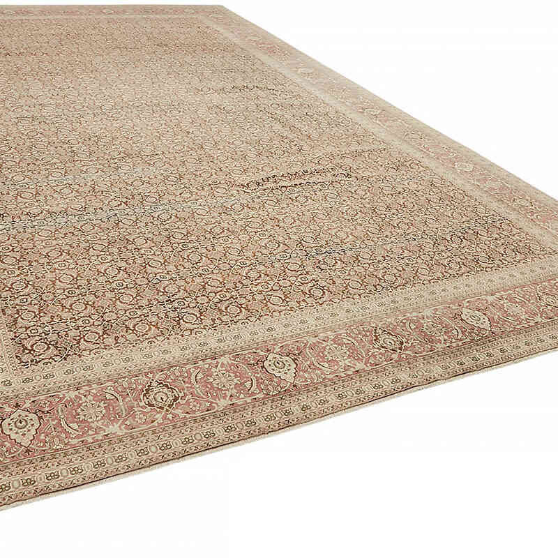 Vintage Hand-Knotted Oriental Rug - 10' 6" x 16' 10" (126" x 202") - K0082271