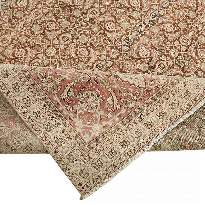 Vintage Hand-Knotted Oriental Rug - 10' 6" x 16' 10" (126" x 202") - K0082271