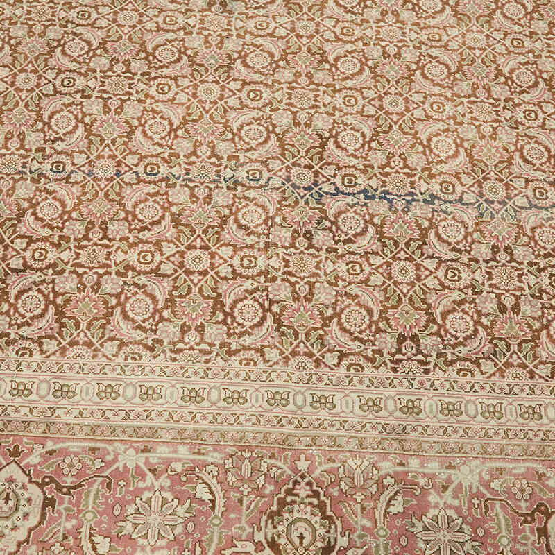 Vintage Hand-Knotted Oriental Rug - 10' 6" x 16' 10" (126" x 202") - K0082271