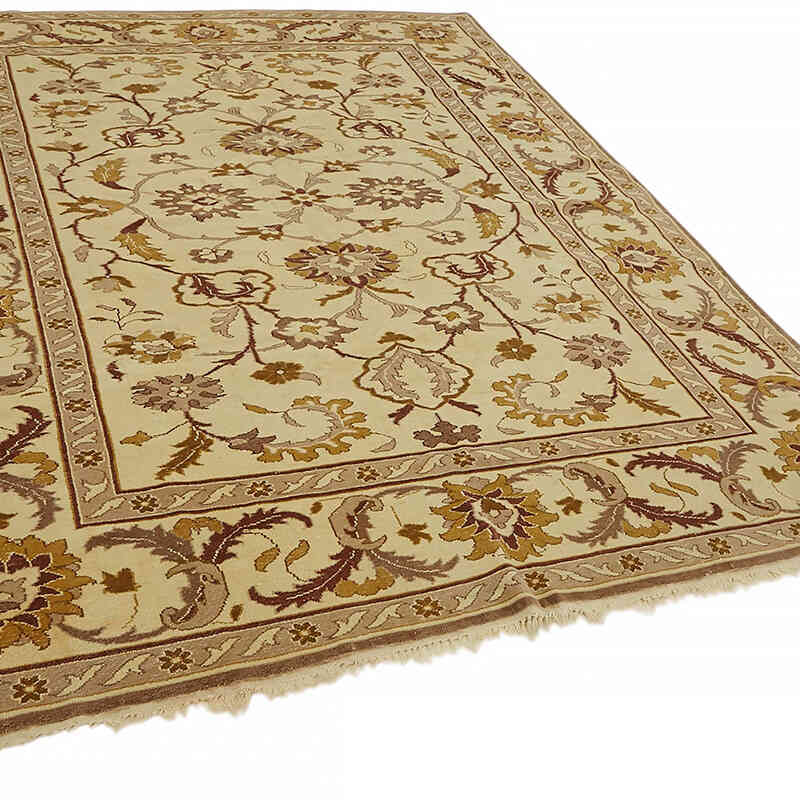 Vintage Hand-Knotted Oriental Rug - 8' 1" x 9' 10" (97" x 118") - K0082272