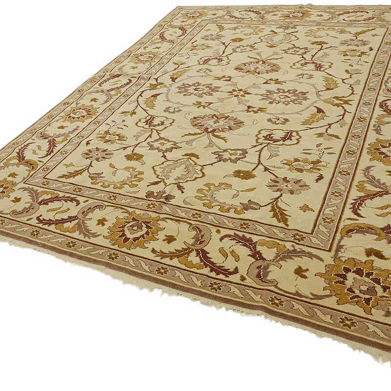 Vintage Hand-Knotted Oriental Rug - 8' 1" x 9' 10" (97" x 118") - K0082272