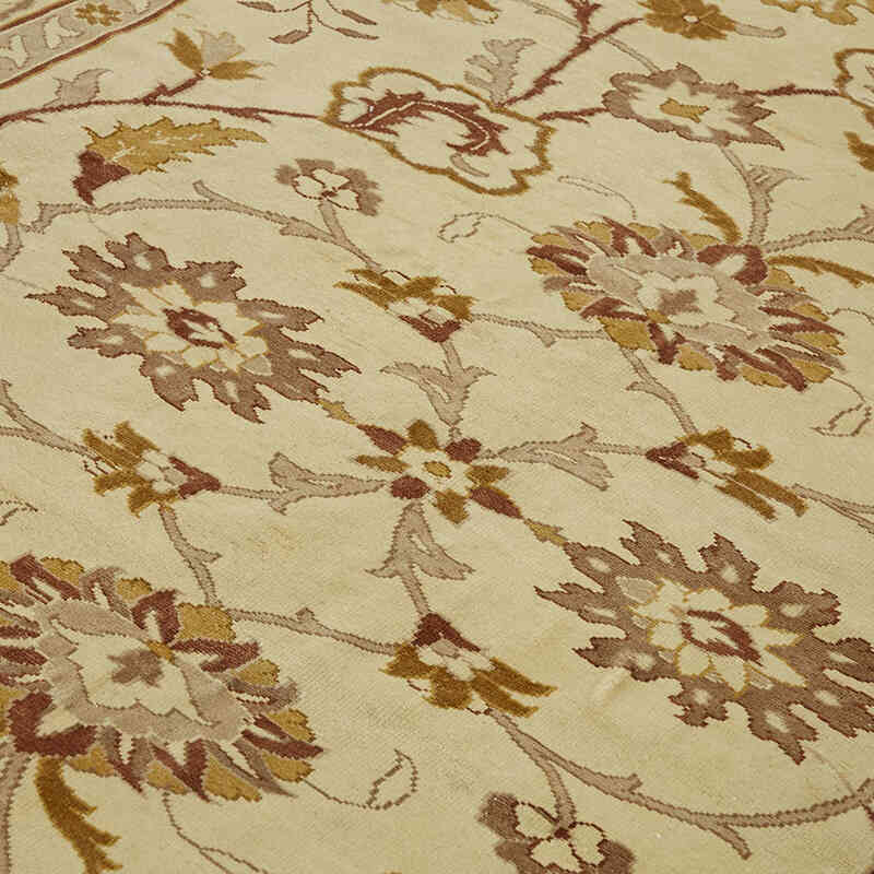 Vintage Hand-Knotted Oriental Rug - 8' 1" x 9' 10" (97" x 118") - K0082272
