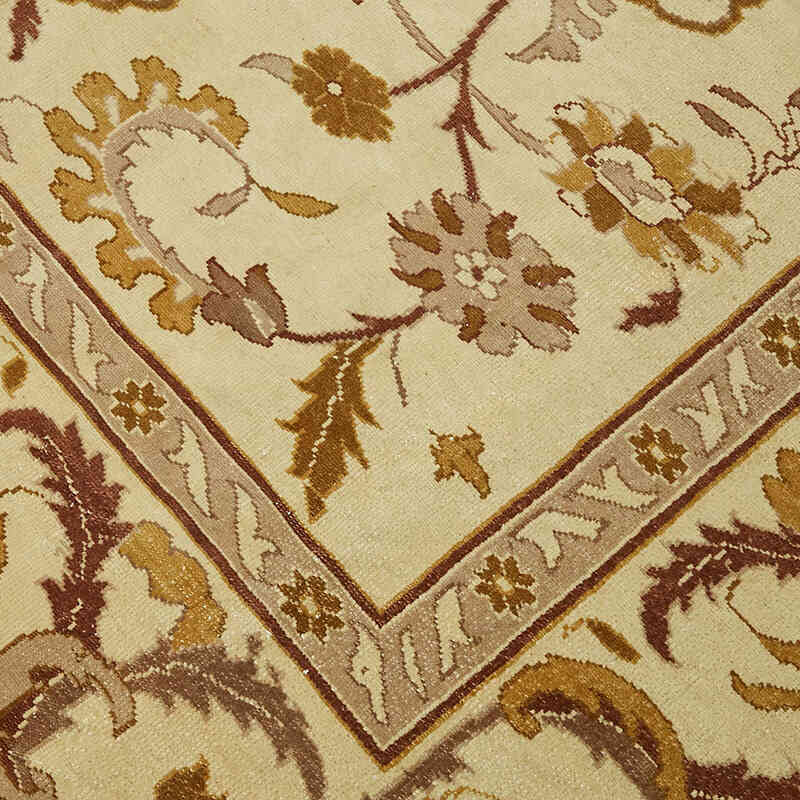 Vintage Hand-Knotted Oriental Rug - 8' 1" x 9' 10" (97" x 118") - K0082272
