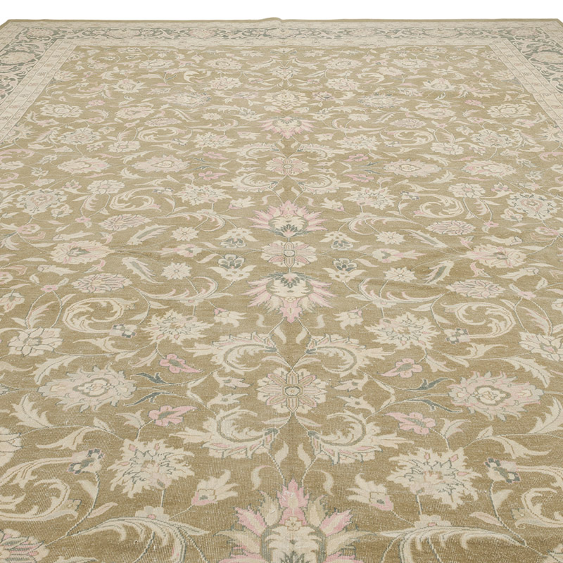 Vintage Hand-Knotted Oriental Rug - 10'  x 17' 9" (120" x 213") - K0082276