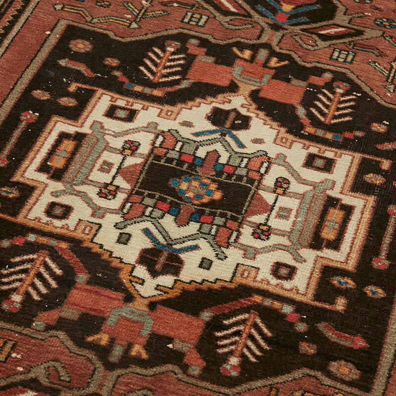 Vintage Hand-Knotted Oriental Rug - 4' 8" x 10' 8" (56" x 128") - K0082279