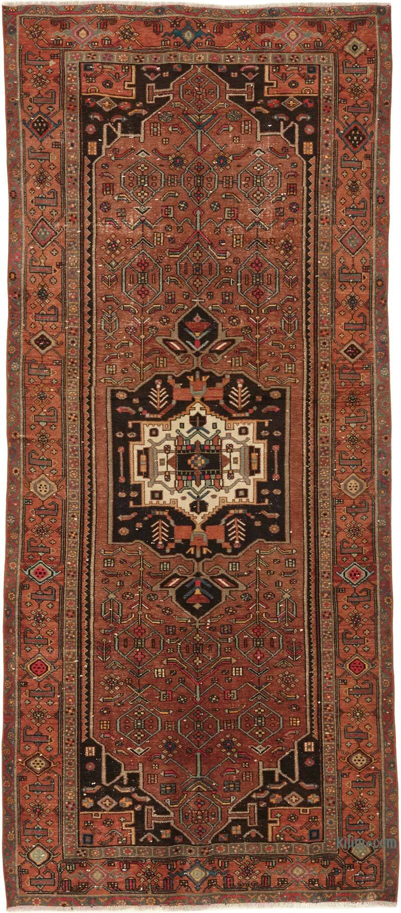 Vintage Hand-Knotted Oriental Rug - 4' 8" x 10' 8" (56" x 128") - K0082279