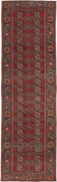 Corredora Anudada a Mano Oriental Vintage - 100 cm x 320 cm