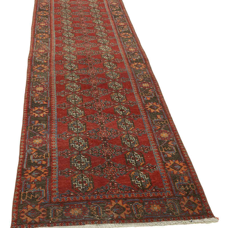 Corredora Anudada a Mano Oriental Vintage - 100 cm x 320 cm - K0082280