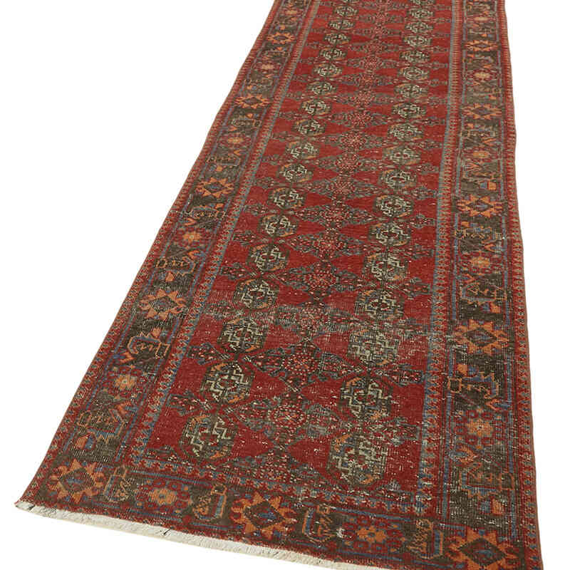 Corredora Anudada a Mano Oriental Vintage - 100 cm x 320 cm - K0082280