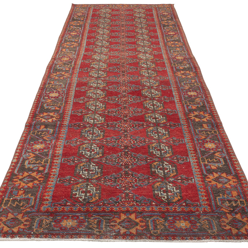 Vintage El Dokuma Yolluk - 100 cm x 320 cm - K0082280