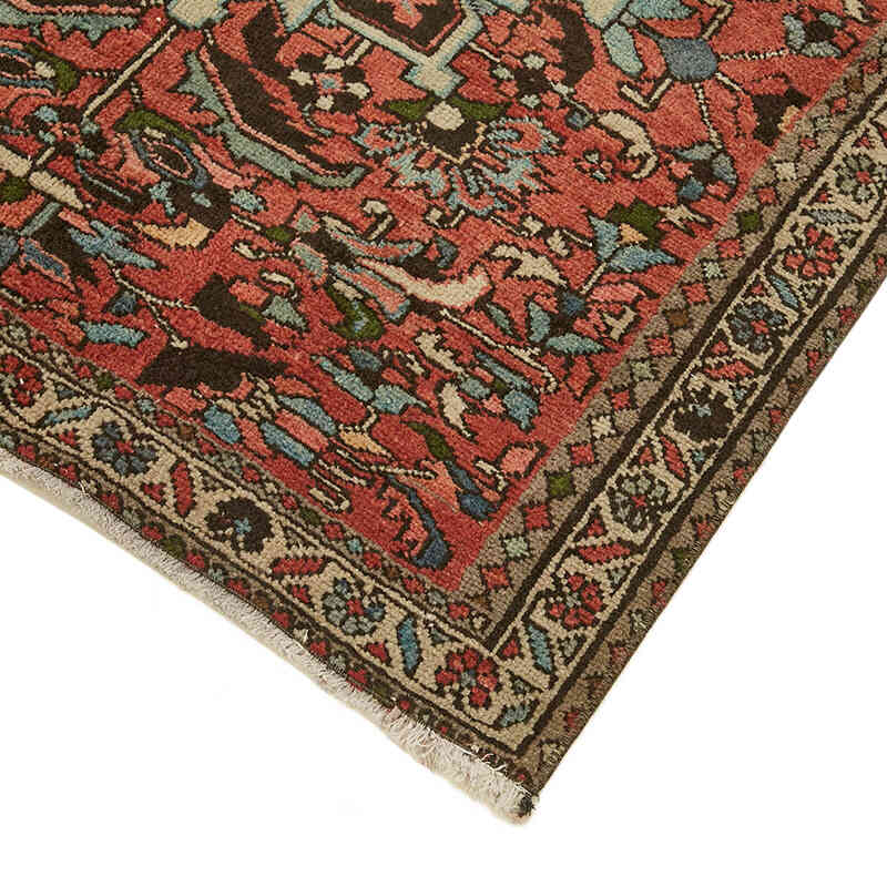 Corredora Anudada a Mano Oriental Vintage - 107 cm x 383 cm - K0082282