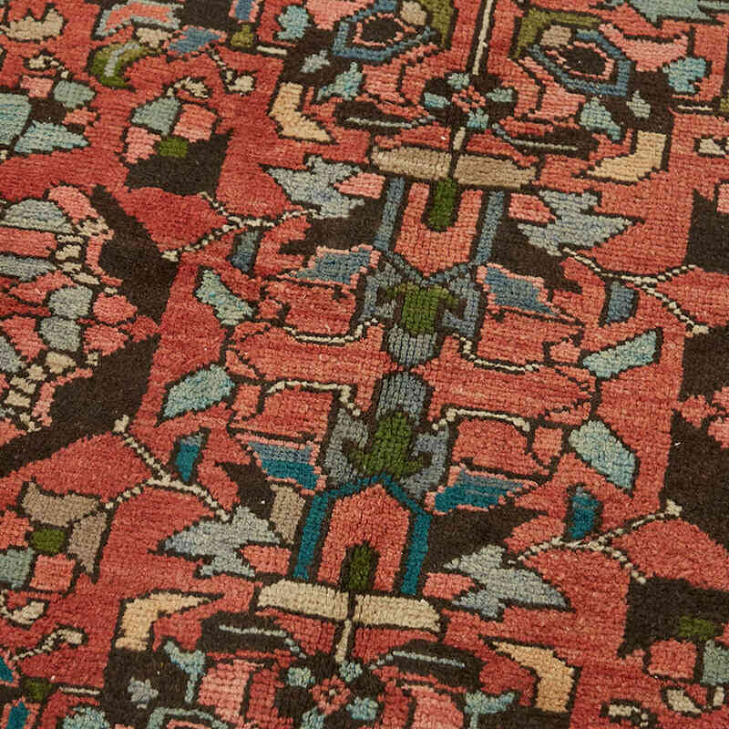 Corredora Anudada a Mano Oriental Vintage - 107 cm x 383 cm - K0082282
