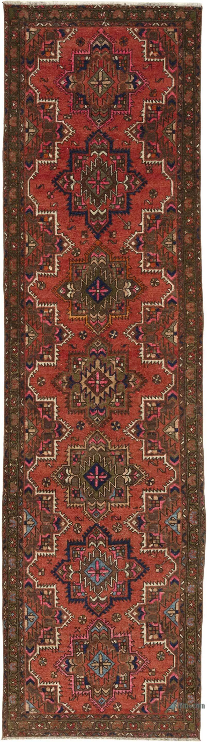 Vintage El Dokuma Yolluk - 96 cm x 371 cm - K0082283
