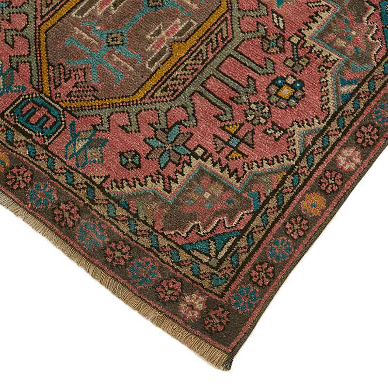 Vintage Oriental Hand-Knotted Runner - 3' 2" x 12' 2" (38" x 146") - K0082284
