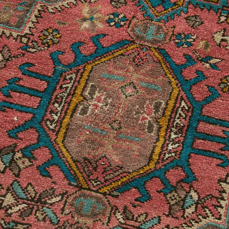 Vintage Oriental Hand-Knotted Runner - 3' 2" x 12' 2" (38" x 146") - K0082284