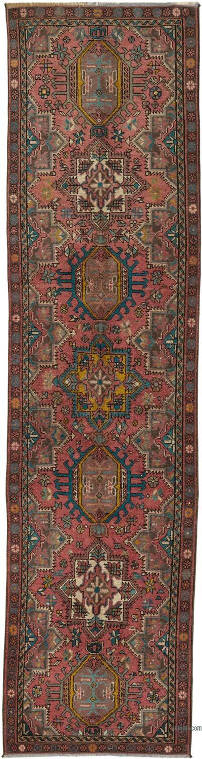 Vintage El Dokuma Yolluk - 97 cm x 370 cm
