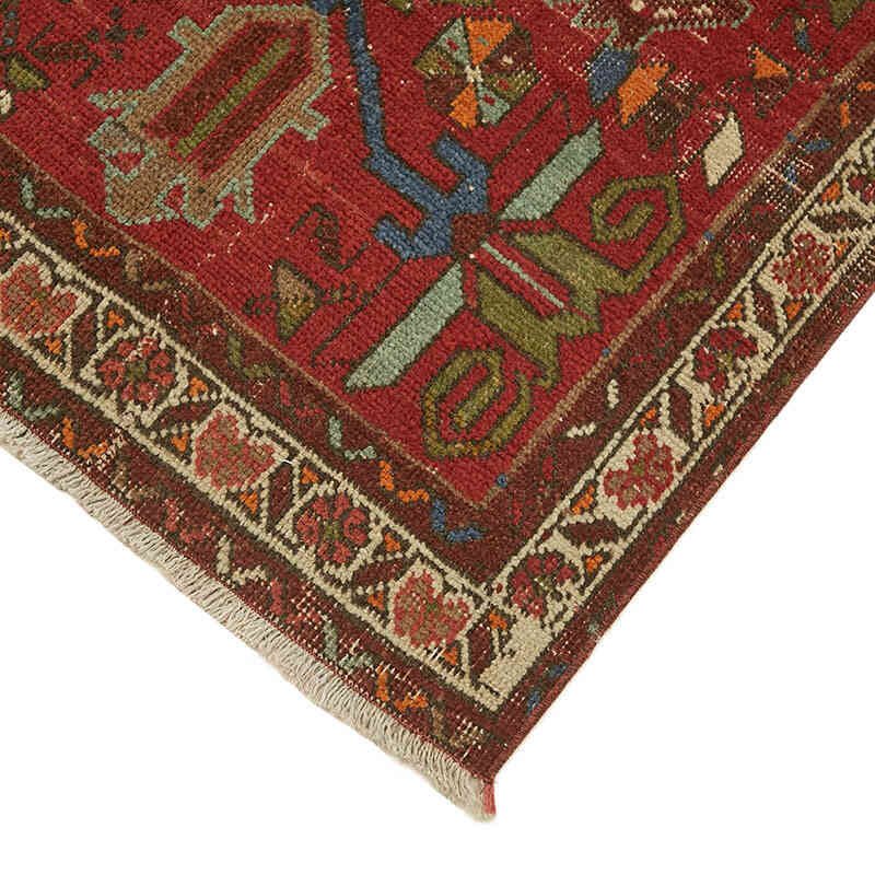 Vintage Oriental Hand-Knotted Runner - 2' 11" x 12' 8" (35" x 152") - K0082285