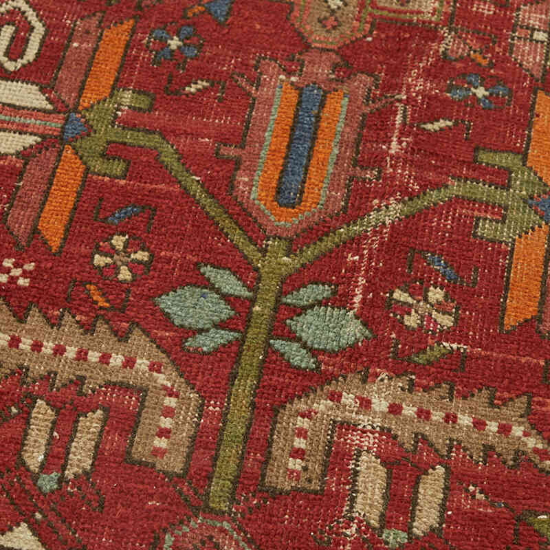 Vintage Oriental Hand-Knotted Runner - 2' 11" x 12' 8" (35" x 152") - K0082285