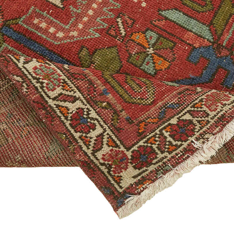 Vintage Oriental Hand-Knotted Runner - 2' 11" x 12' 8" (35" x 152") - K0082285
