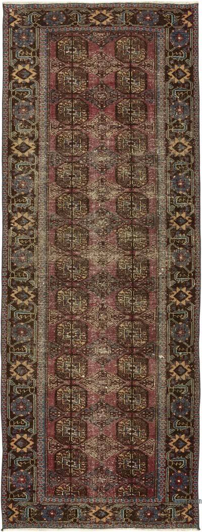 Corredora Anudada a Mano Oriental Vintage - 108 cm x 298 cm