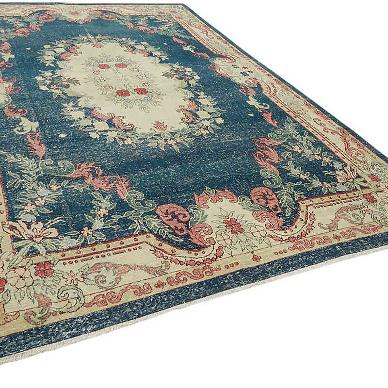 Vintage Hand-Knotted Oriental Rug - 8' 2" x 12' 2" (98" x 146") - K0082296