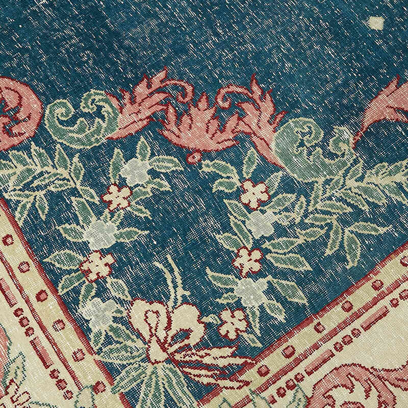 Vintage Hand-Knotted Oriental Rug - 8' 2" x 12' 2" (98" x 146") - K0082296
