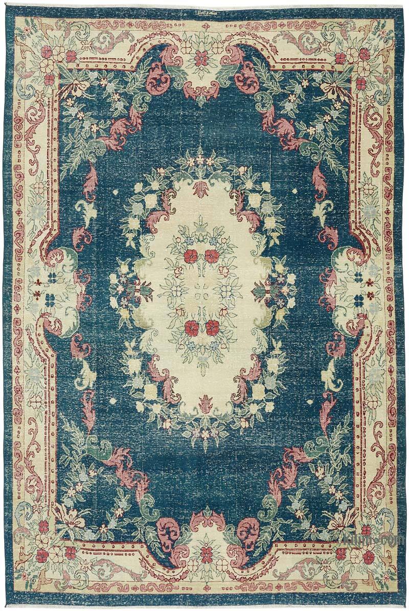 Vintage Hand-Knotted Oriental Rug - 8' 2" x 12' 2" (98" x 146") - K0082296