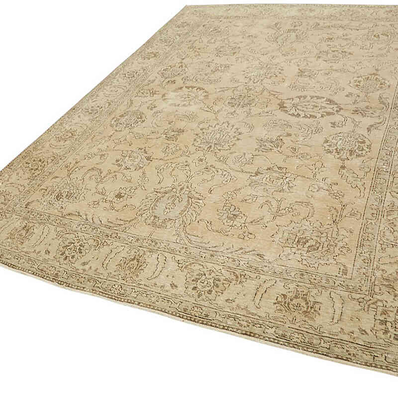 Vintage Hand-Knotted Oriental Rug - 7' 5" x 10' 9" (89" x 129") - K0082309