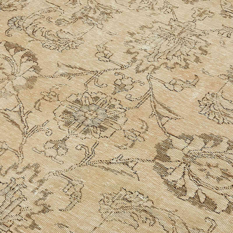 Vintage Hand-Knotted Oriental Rug - 7' 5" x 10' 9" (89" x 129") - K0082309