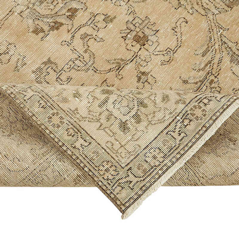 Vintage Hand-Knotted Oriental Rug - 7' 5" x 10' 9" (89" x 129") - K0082309