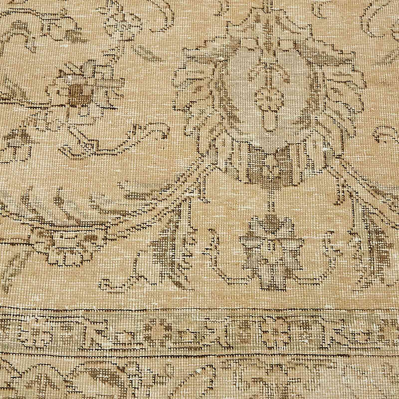 Vintage Hand-Knotted Oriental Rug - 7' 5" x 10' 9" (89" x 129") - K0082309